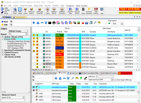 Click to see the picture of the Client Browse